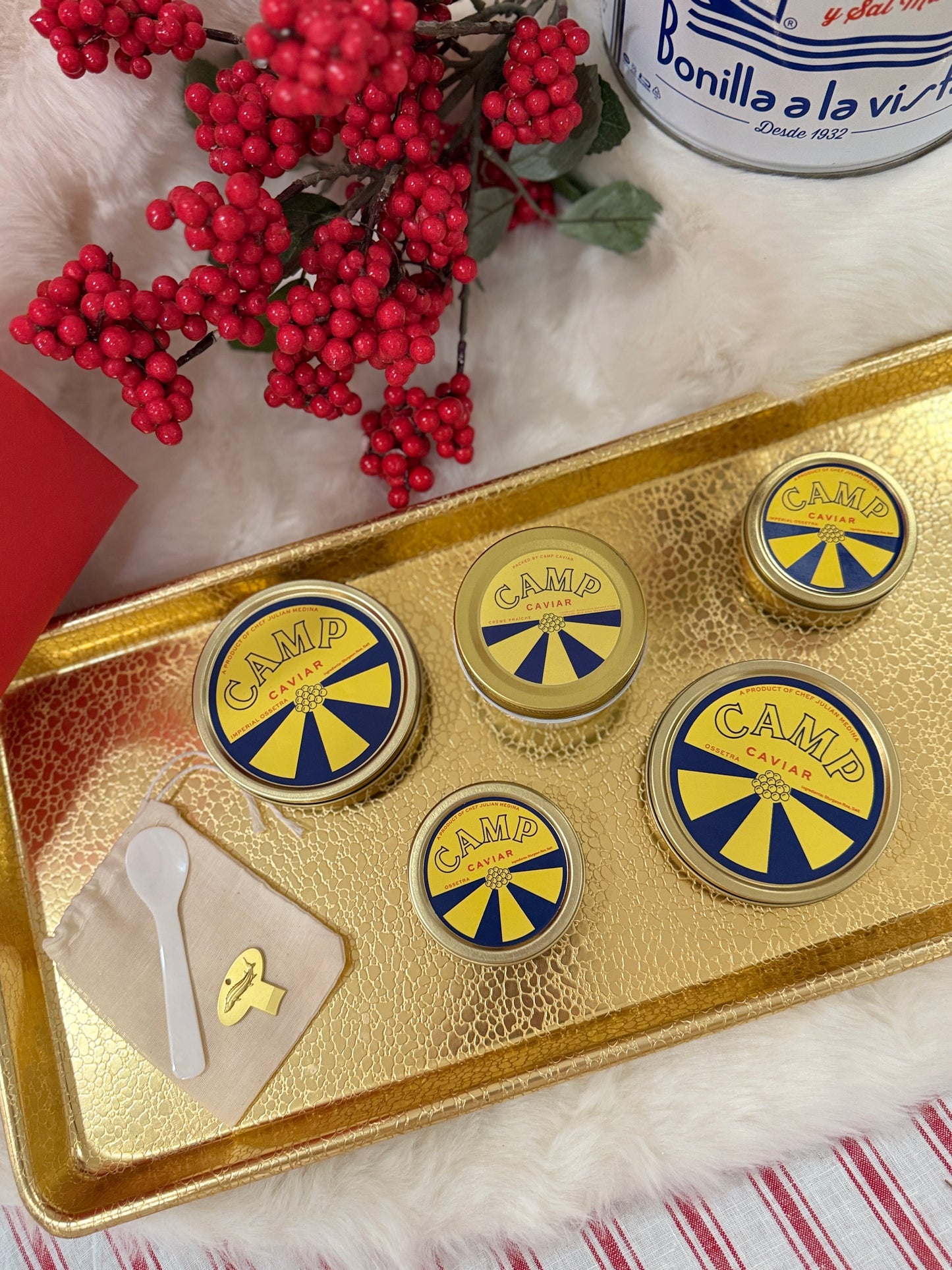 Camp Caviar Vintage Cooler Combo Set