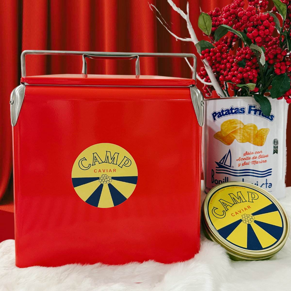 Ultra 8580 Caviar Collection Vintage 80s Vibe Camp Caviar Vintage Cooler Combo Set main image 2